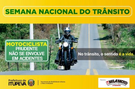 Trânsito: Campanha de conscientização de acidentes com motocicletas tem início na sexta (9)