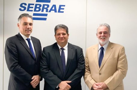 Prefeito de Itupeva se reúne com direção do Sebrae Nacional