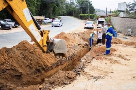 Parceria entre Prefeitura e Sabesp garante obras de saneamento no bairro da Mina em Itupeva