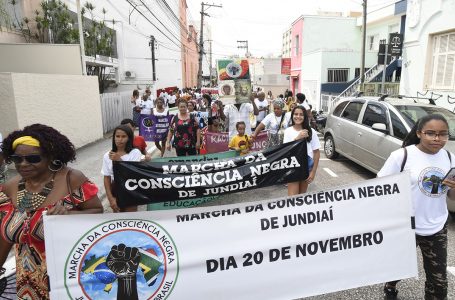 União marca a Marcha da Consciência Negra no Centro de Jundiaí