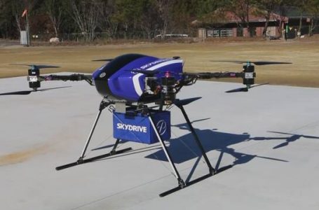 Japão testa drone capaz de transportar cargas pesadas