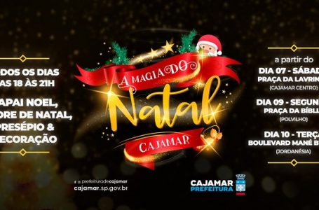 Inauguração da Magia do Natal no Polvilho será na segunda-feira (09) em Cajamar