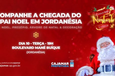 Jordanésia recebe nesta terça-feira (10) a decoração da Magia do Natal em Cajamar