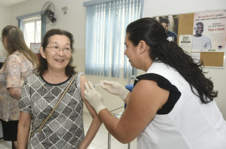 Jundiaí tem 145,5 mil pessoas como público-alvo da vacinação contra Influenza