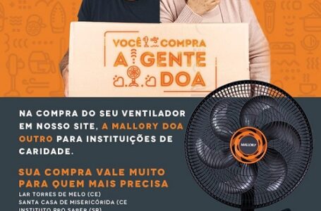 Mallory lança campanha “Comprou, Doou” para ajudar instituições que cuidam de pessoas em grupo de risco ao Covid-19