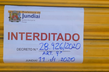 Fiscalização notifica 11 estabelecimentos e interdita adega em Jundiaí