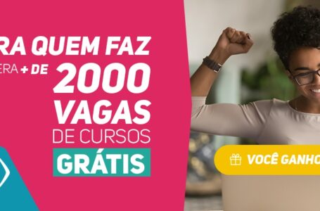 Pra Quem Faz disponibiliza mais de 2000 vagas gratuitas para cursos online