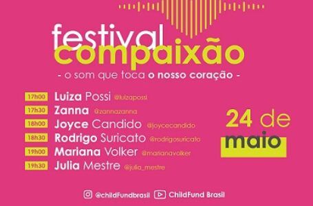 Nem vírus, nem fome: muita música e compaixão em festival online