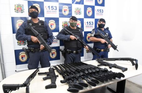 Jundiaí fortalece a Guarda Municipal com novos armamentos