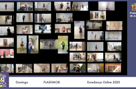 Ação especial do Enredança pela internet aproxima os grupos e bailarinos da cidade em Jundiaí
