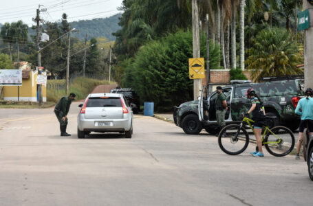 Guarda Municipal promove barreira de orientação na Santa Clara em Jundiaí