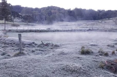 Estado pode bater novo recorde de temperatura mínima nesta terça