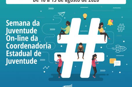 Secretaria de Desenvolvimento Regional promove a ‘Semana da Juventude Online’