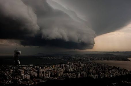 Quinta-feira com temporais no estado de São Paulo