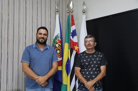 Em reunião com Comandante da Guarda Civil, Presidente discute segurança no município