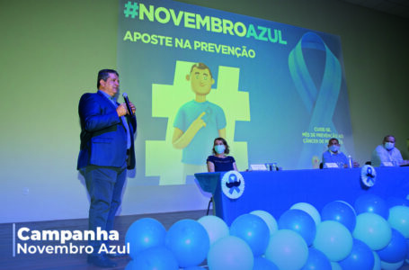 Campanha Novembro Azul começa com palestra sobre prevenção ao câncer de próstata