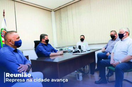 Represa é o principal assunto da reunião entre prefeito e diretor da Cetesb no Paço