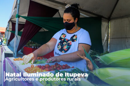 Agricultores celebram a oportunidade de participar do Natal Iluminado de Itupeva