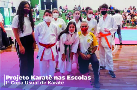 Caratecas itupevenses participam da 1ª Copa Visual de Karatê em Laranjal Paulista