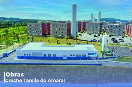 Obras na Creche Tarsila do Amaral estão na reta final; 100 crianças vão ser atendidas