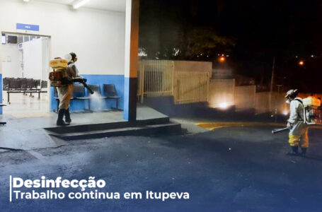 Unidade de Vigilância de Zoonoses realiza ação de desinfecção no Hospital Municipal