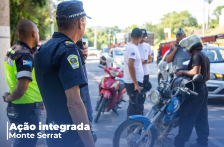 Departamento de Trânsito, GCM e Polícia Militar atuam em ação contra irregularidades