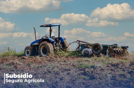 Subsídio do Seguro Agrícola: inscrições começam no dia 11/04 e seguem até 10/05