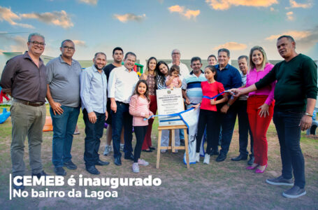 Centro Municipal de Educação Básica Edicarlos Candiani Luna é inaugurado no bairro da Lagoa