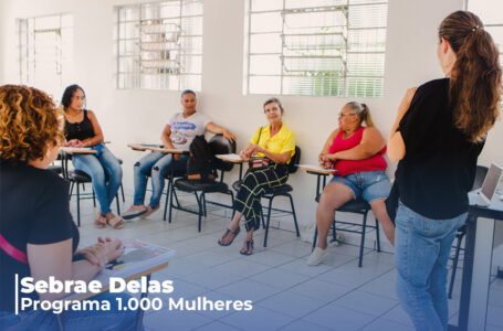 Programa 1.000 Mulheres tem início no Fundo Social, em parceria com o Sebrae Delas