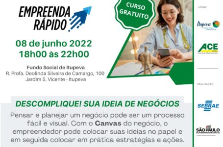 Vem aí o curso gratuito ‘Descomplique! Sua ideia de negócios’