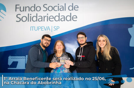 Presidente do Fundo Social de Solidariedade recebe convite para o ‘1° Arraiá Beneficente’